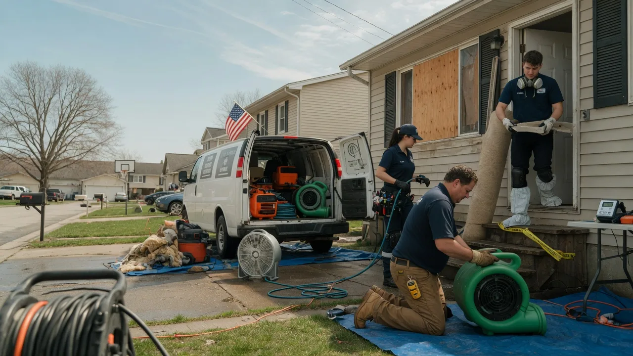 Water Damage Restoration in Gibbstown, NJ near me